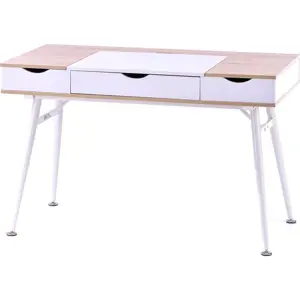 Pracovní stůl s deskou v dubovém dekoru 60x120 cm Faryn – Homede