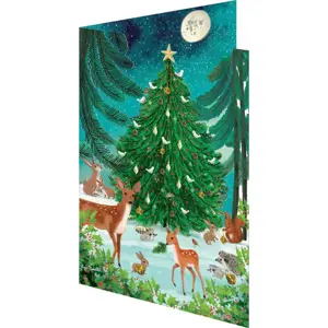 Produkt Přání s vánočním motivem v sadě 5 ks Heart of the Forest – Roger la Borde