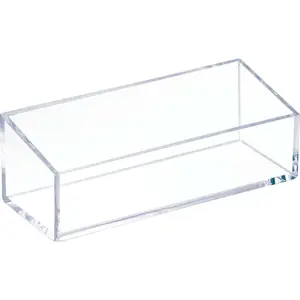 Průhledný stohovatelný box iDesign Clarity, 15 x 6 cm