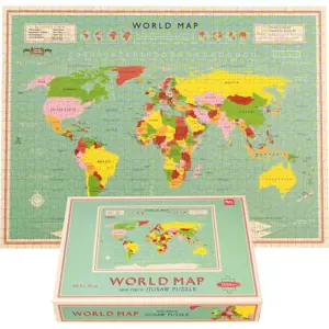 Produkt Puzzle (počet dílků 1000) World Map – Rex London