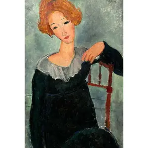 Reprodukce obrazu 40x60 cm Woman with Red Hair - Fedkolor