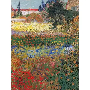 Reprodukce obrazu 45x60 cm Flower garden - Fedkolor