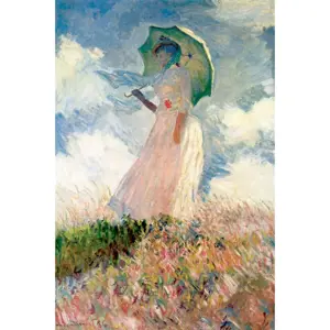 Reprodukce obrazu 45x70 cm Woman with sunshade - Fedkolor