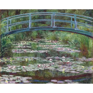 Produkt Reprodukce obrazu Claude Monet - The Japanese Footbridge, 50 x 40 cm