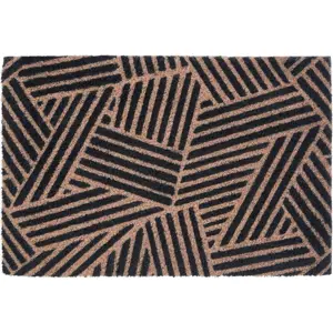 Rohožka z kokosového vlákna 40x60 cm Edited Stripes – Premier Housewares