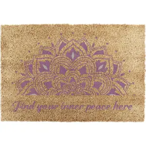 Produkt Rohožka z kokosového vlákna 40x60 cm Find Your Inner Peace – Artsy Doormats