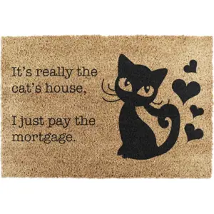 Produkt Rohožka z kokosového vlákna 40x60 cm It's Really the Cats House – Artsy Doormats