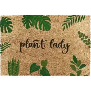 Rohožka z kokosového vlákna 40x60 cm Plant Lady – Artsy Doormats