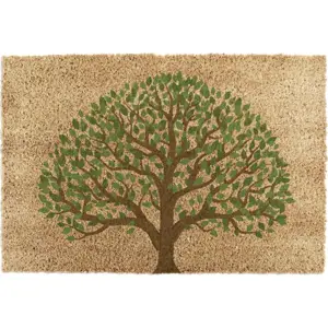 Rohožka z kokosového vlákna 40x60 cm Tree of Life – Artsy Doormats