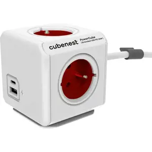 Produkt Rozbočovací zásuvka PowerCube Extended USB – Cubenest
