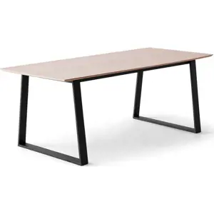 Rozkládací jídelní stůl s deskou v dubovém dekoru v přírodní barvě 100x210 cm Meza – Hammel Furniture