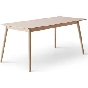 Rozkládací jídelní stůl s deskou v dubovém dekoru v přírodní barvě 90x165 cm Meza – Hammel Furniture