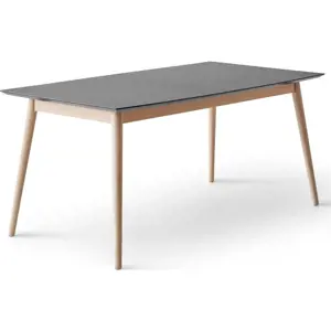 Produkt Rozkládací jídelní stůl v antracitovo-přírodní barvě 90x165 cm Meza – Hammel Furniture