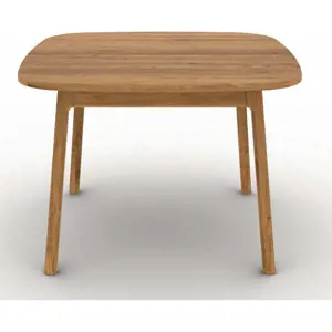 Produkt Rozkládací jídelní stůl z dubového dřeva v přírodní barvě 100x160 cm Twig – The Beds