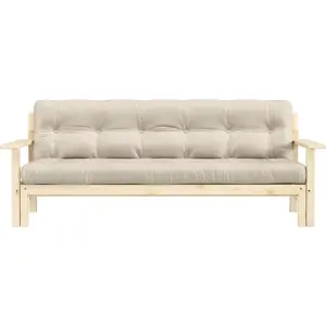 Rozkládací pohovka Karup Design Unwind Beige