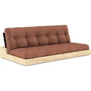 Produkt Rozkládací pohovka v cihlové barvě 196 cm Base – Karup Design