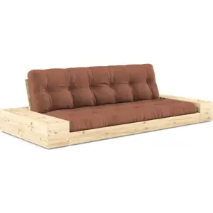 Produkt Rozkládací pohovka v cihlové barvě 244 cm Base – Karup Design