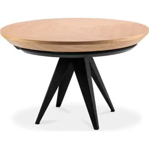 Produkt Rozkládací stůl s černými kovovými nohami Windsor & Co Sofas Magnus, ø 120 cm