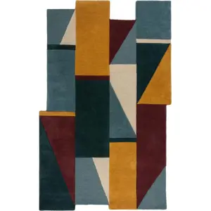 Ručně tkaný vlněný koberec 120x180 cm Shuffle Shaped – Flair Rugs