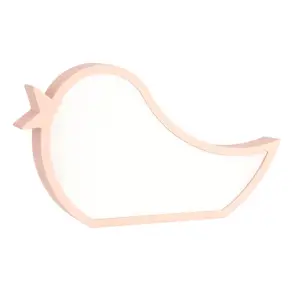 Produkt Růžová dětská lampička Bird – Candellux Lighting