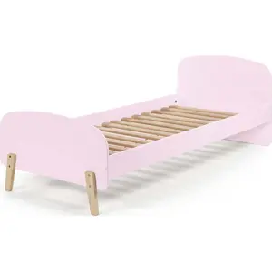 Produkt Růžová dětská postel Vipack Kiddy, 200 x 90 cm