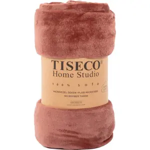 Produkt Růžová mikroplyšová deka Tiseco Home Studio, 130 x 160 cm