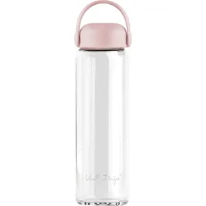 Růžová skleněná lahev 540 ml Fuori – Vialli Design