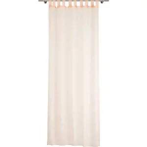 Růžová voálová záclona 140x245 cm Voile – Mendola Fabrics