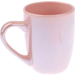 Produkt Růžový kameninový hrnek Dakls Puro, 330 ml