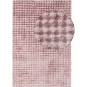 Růžový pratelný běhoun 80x200 cm Bubble Pink – Mila Home