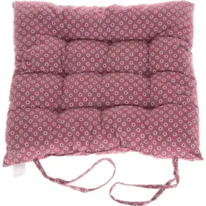 Produkt Růžový textilní podsedák 40x40 cm - Dakls