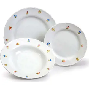 Produkt Sada 18 porcelánových talířů Thun Ophelia