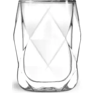 Produkt Sada 2 dvoustěnných sklenic na latté Vialli Design Geo, 250 ml