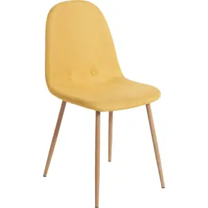 Produkt Sada 2 žlutých jídelních židlí Bonami Essentials Lissy