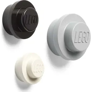 Produkt Sada 3 věšáků na zeď LEGO® Black And White