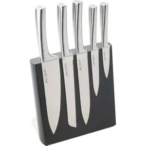 Produkt Sada 5 nožů z nerezové oceli s magnetickým blokem Jean Dubost Meteor