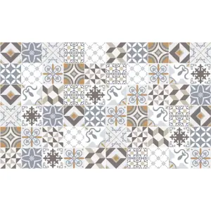 Produkt Sada 60 nástěnných samolepek Ambiance Cement Tiles Liliania, 10 x 10 cm