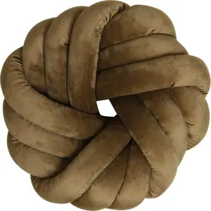 Produkt Sametový dekorační polštář ø 33 cm Knot – Light & Living