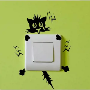 Samolepka Ambiance Plug Kitten Electro