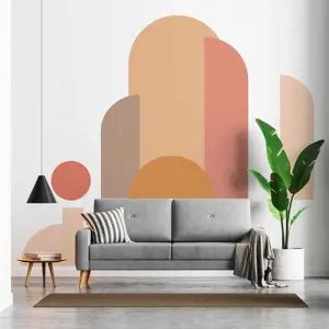 Produkt Samolepka na zeď 120x250 cm Abstract Sunset – Ambiance