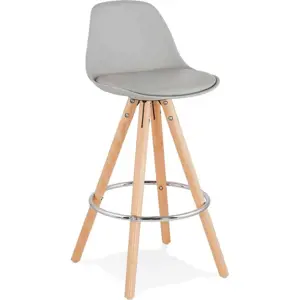 Produkt Šedá barová židle Kokoon Anau, výška sedu 64 cm