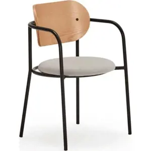 Produkt Šedá jídelní židle v dekoru dubu Eclipse - Teulat