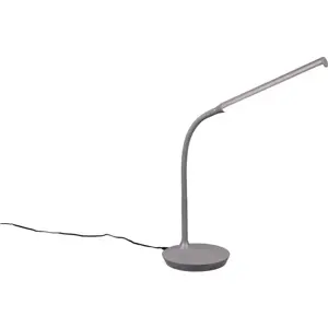 Šedá LED stolní lampa (výška 38 cm) Toro – Trio