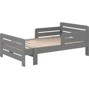 Produkt Šedá rostoucí postel Vipack Jumper, 90 x 140/160/200 cm