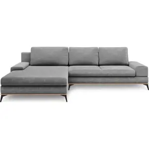 Produkt Šedá rozkládací rohová pohovka Windsor & Co Sofas Planet, levý roh