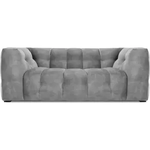 Produkt Šedá sametová pohovka Windsor & Co Sofas Vesta, 208 cm