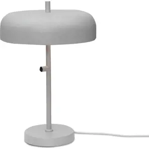 Šedá stolní lampa s kovovým stínidlem (výška 45 cm) Porto L – it's about RoMi