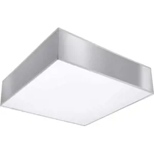 Produkt Šedé stropní svítidlo 25x25 cm Mitra – Nice Lamps