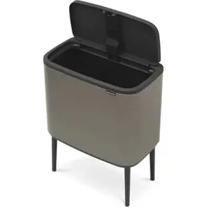 Produkt Šedý dotykový ocelový odpadkový koš 36 l Bo Touch Bin – Brabantia