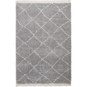 Šedý koberec 120x170 cm Boho – Think Rugs